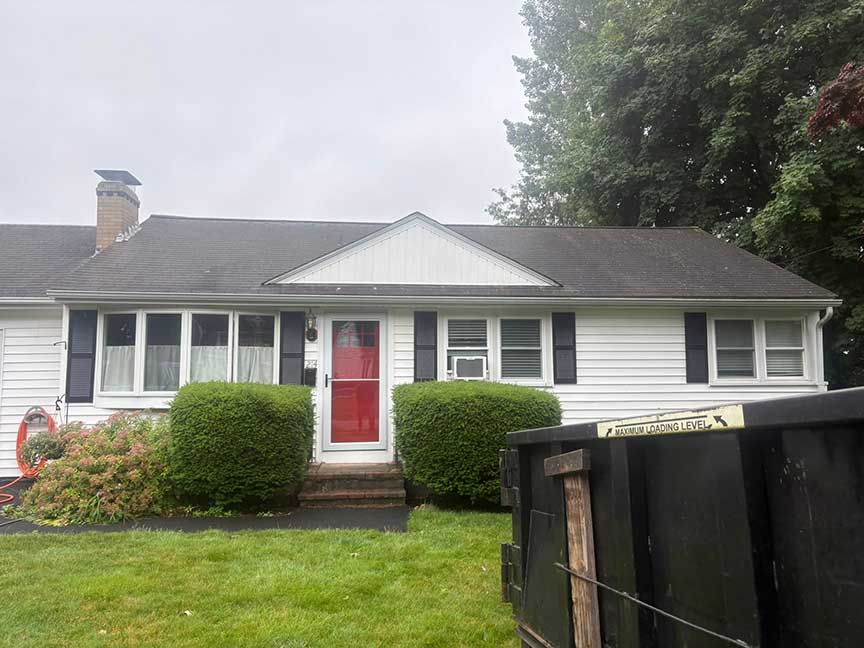 Removed the faux dormer