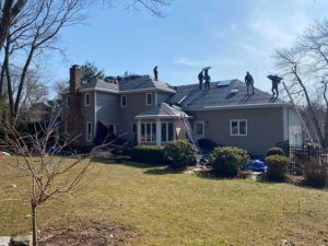 Roof Replacement with Skylights - Medfield, MA